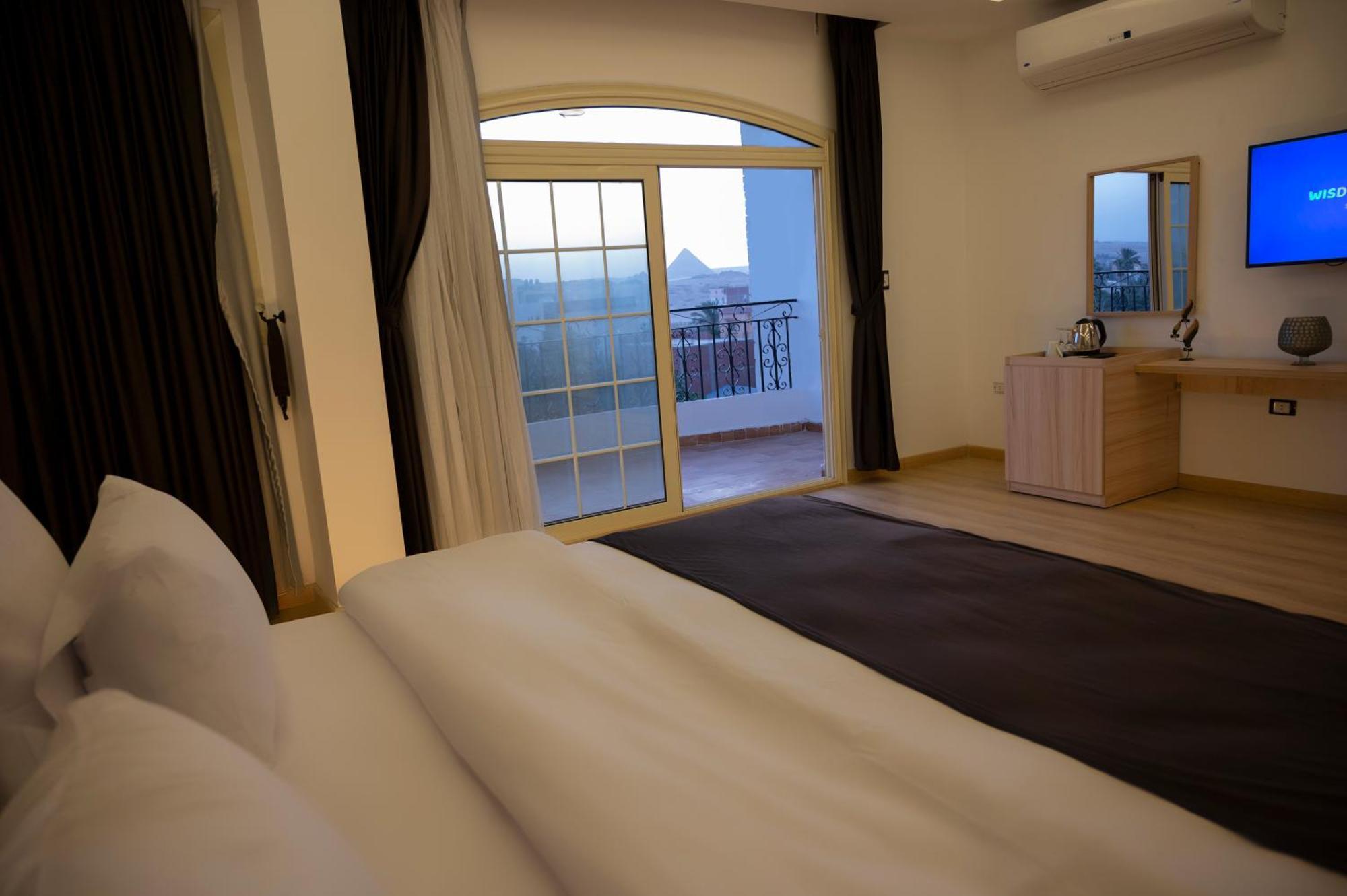Palm Pyramids View Hotel Kafret el-Gabal Zewnętrze zdjęcie